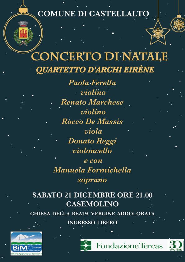 Concerto di Natale 21 Dicembre 2024 