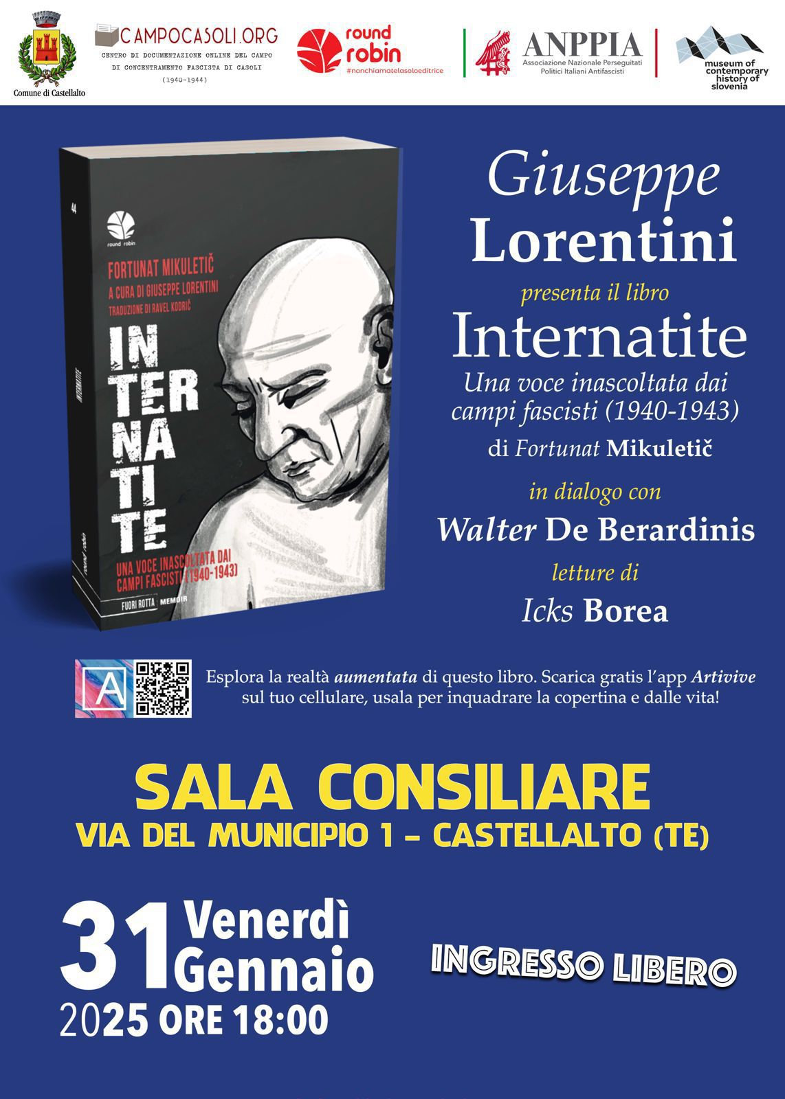 Castellalto ospita la presentazione del libro “Internatite” 